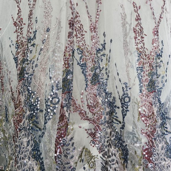 Mac Duggal 20174 Off the Shoulder Gown- Size Small - Picture 6 of 9